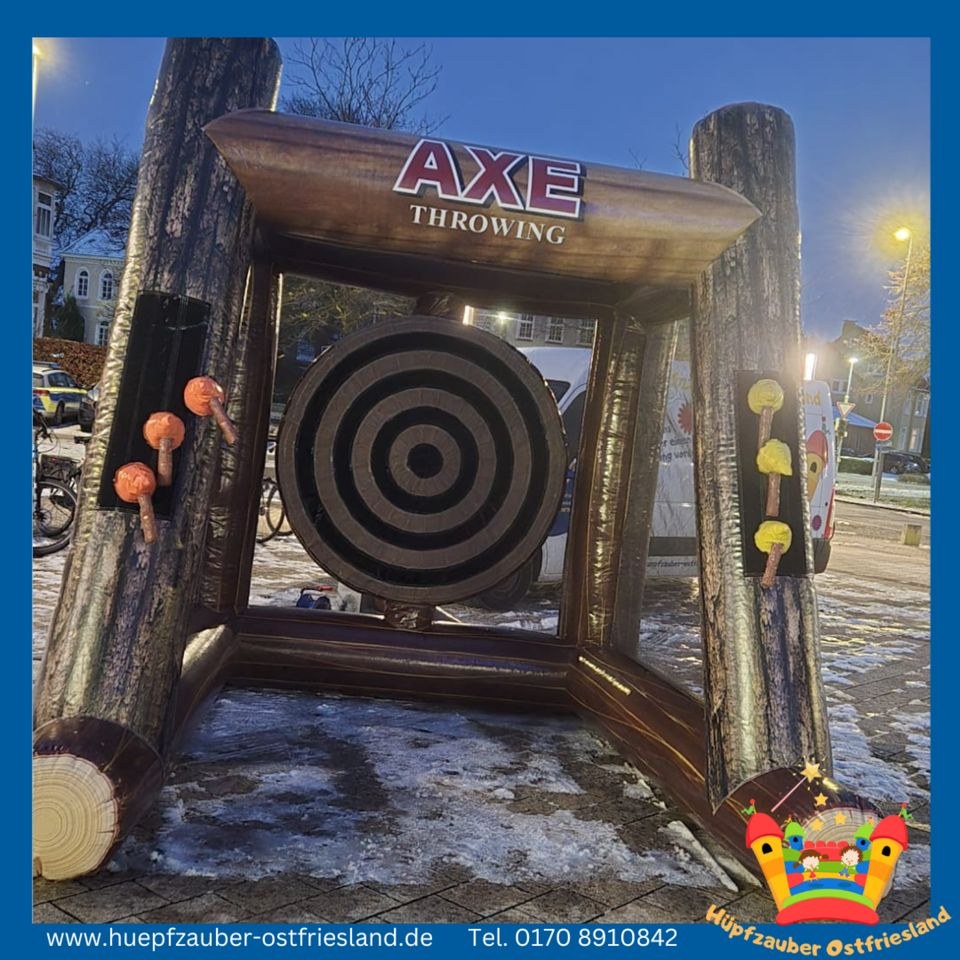 Axt werfen mieten in Aurich – Spiel & Spaß – 4