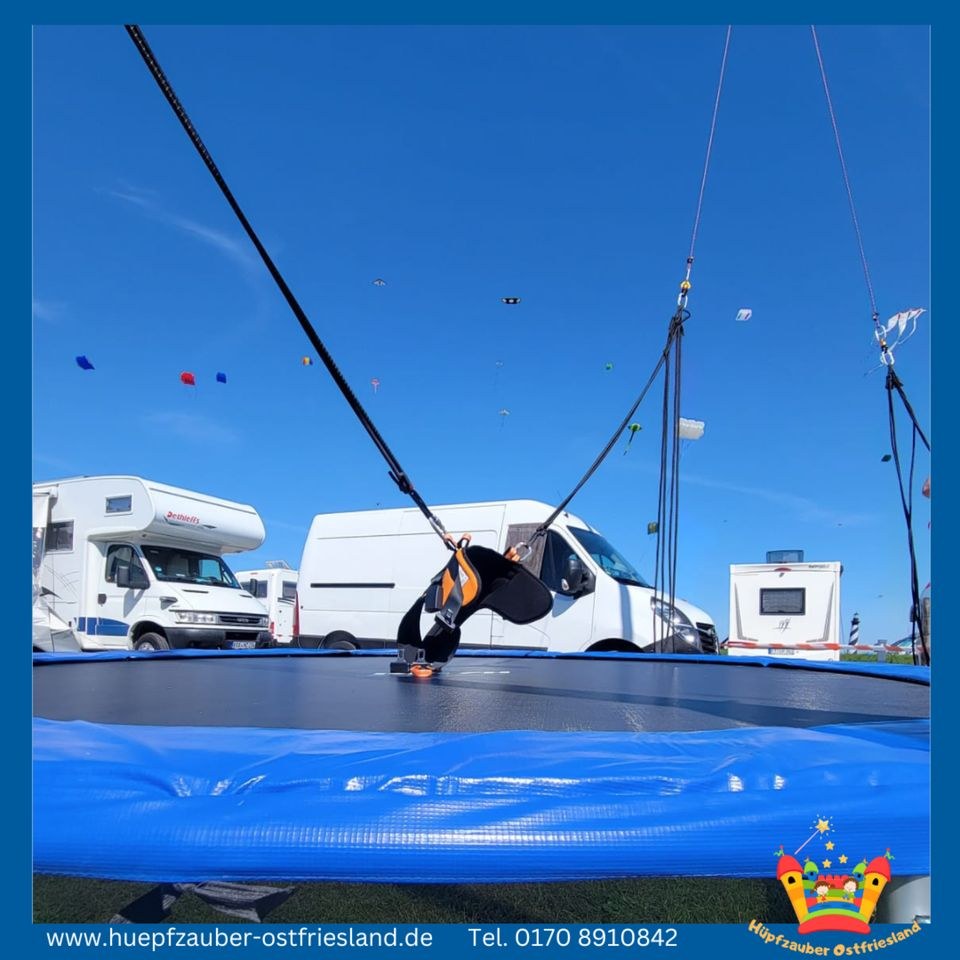 Bungee Trampolin 6,5m mieten in Aurich – für Kinderfest & Feier – 2
