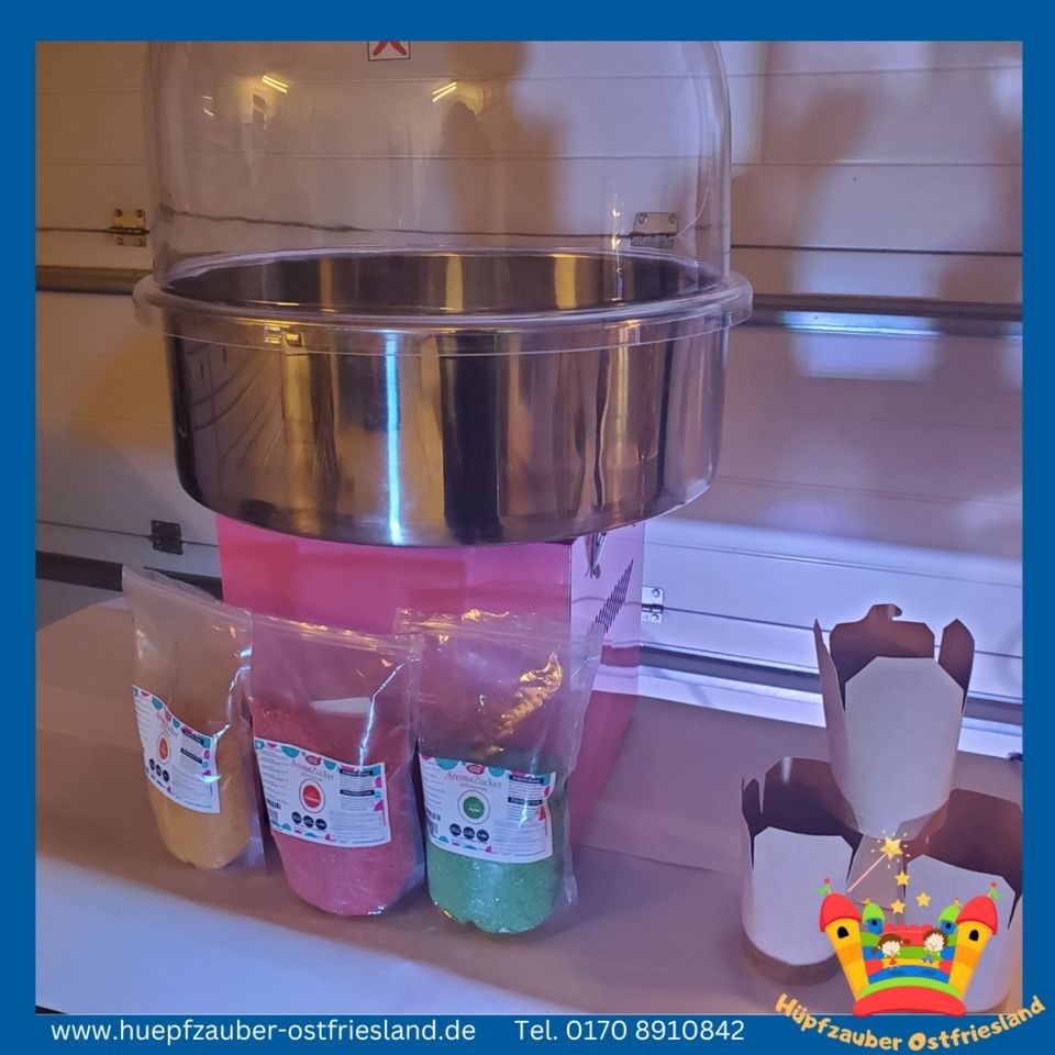 Zuckerwattemaschine mieten in Aurich