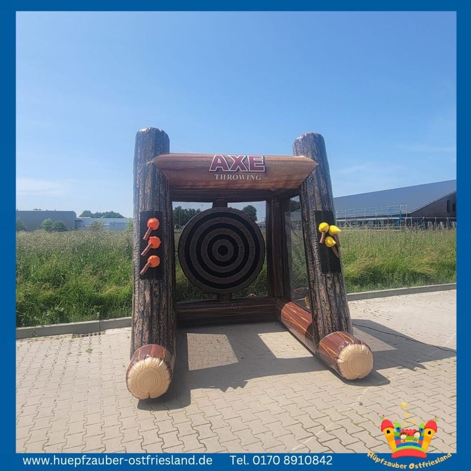Axt werfen mieten in Aurich – Spiel & Spaß