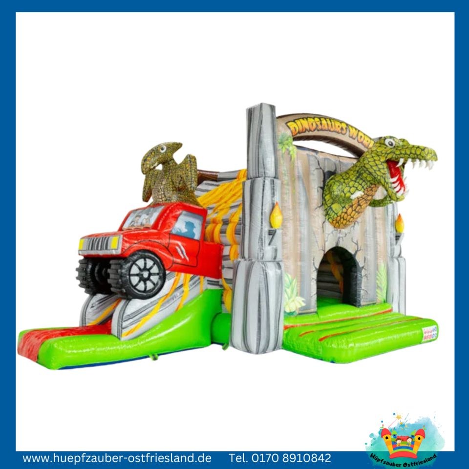 Hüpfburg Dinosaurs World mieten in Aurich – Hüpfspaß für jede Feier – 2