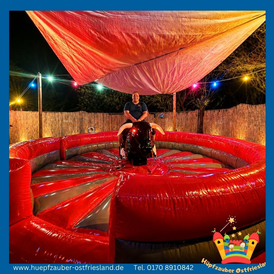 Rodeo Bulle mieten in Aurich – für Kinderfest & Feier – 3
