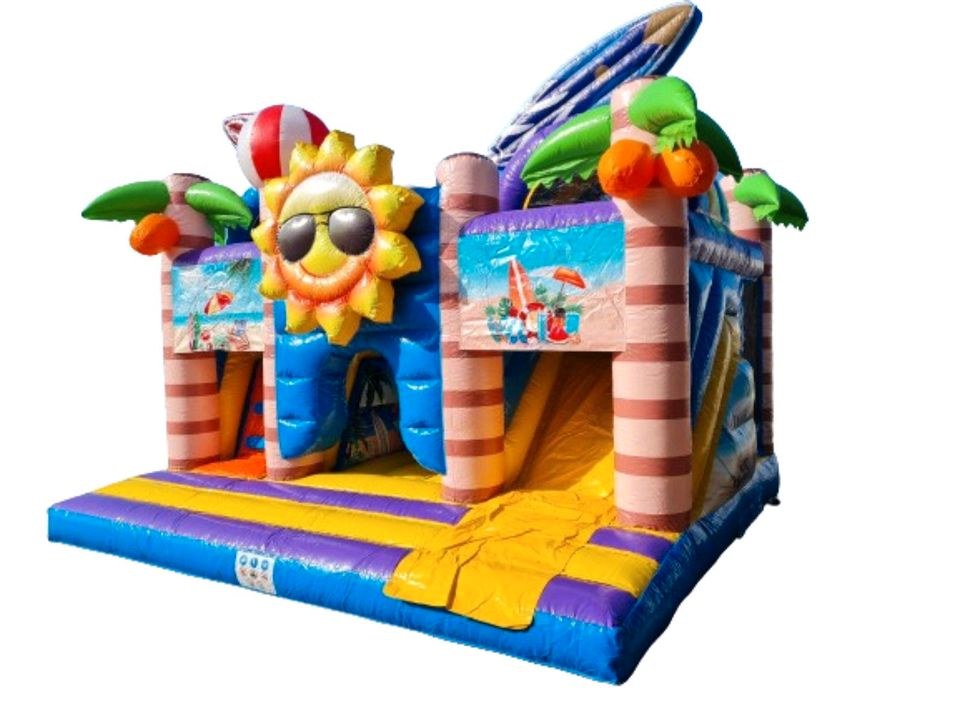 Hüpfburg Beachparty Multiplay mieten in Aurich – 3