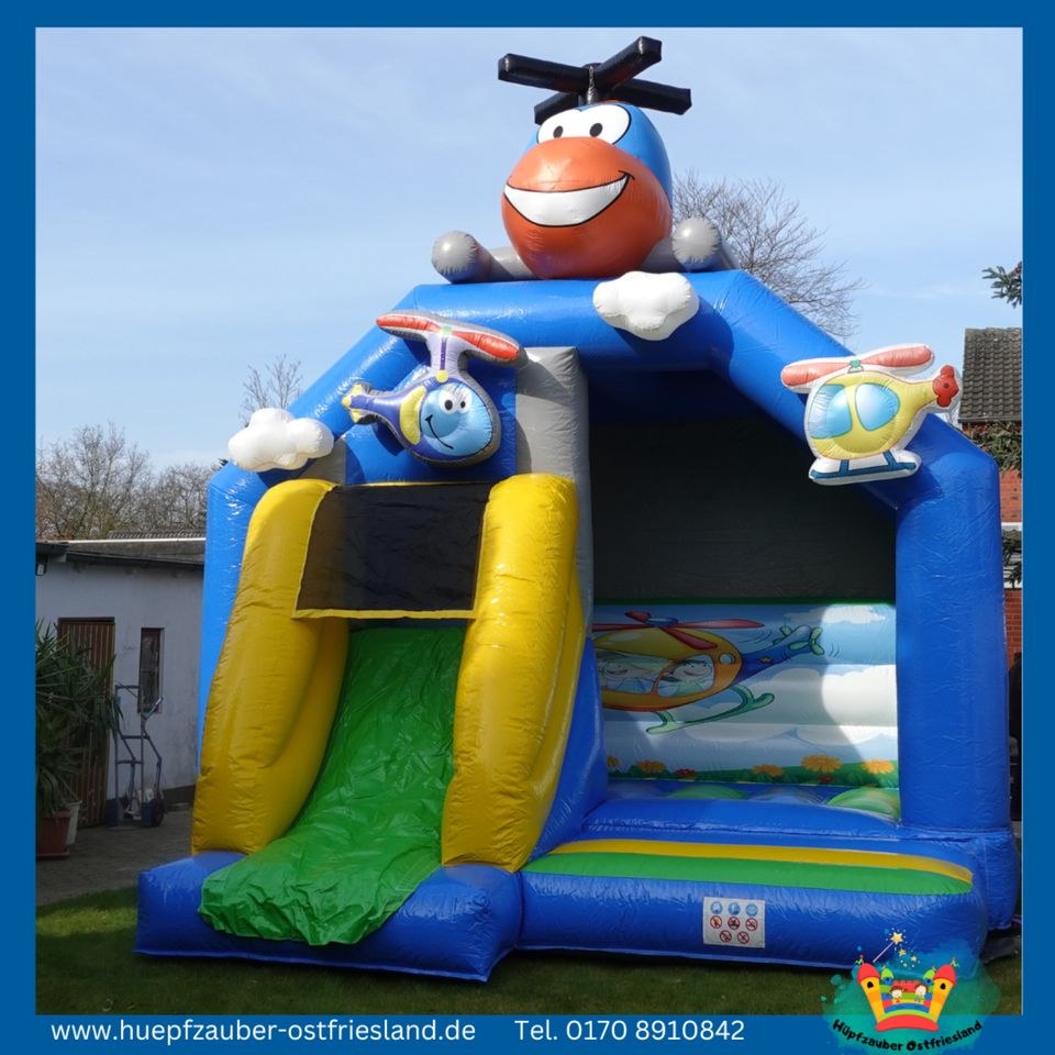 Hüpfburg Hubschrauber dein mieten in Aurich – Hüpfspaß für jede Feier – 2
