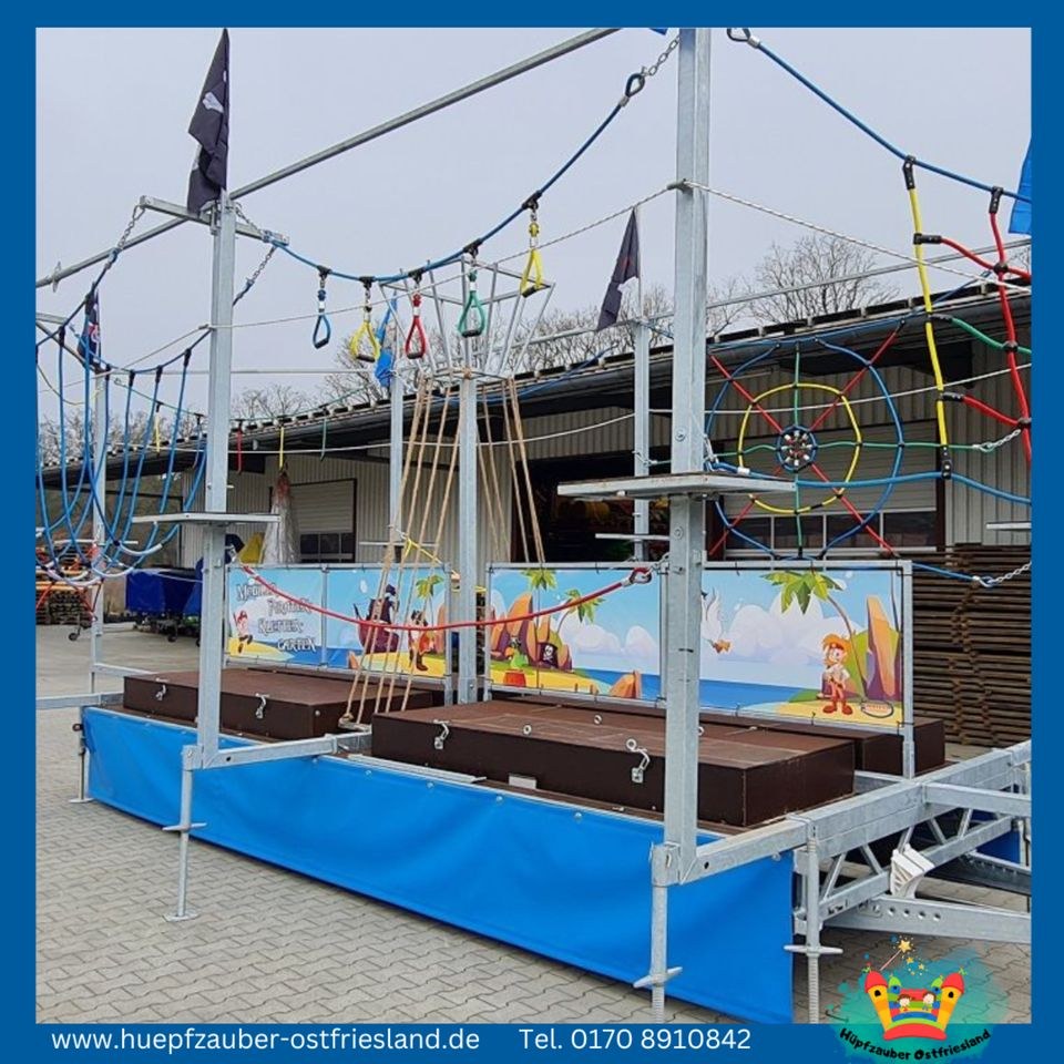 Mobiler Klettergarten mieten in Aurich – Spiel & Spaß