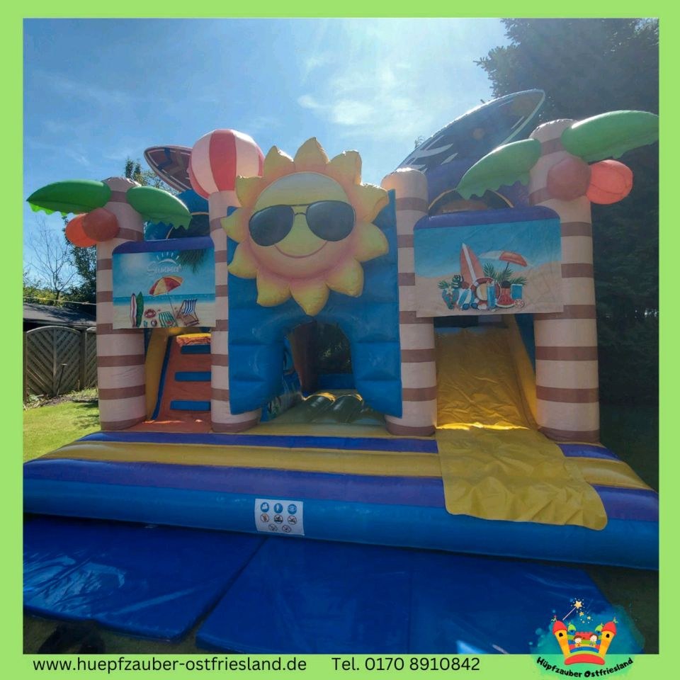 Hüpfburg Beachparty Multiplay mieten in Aurich – 4