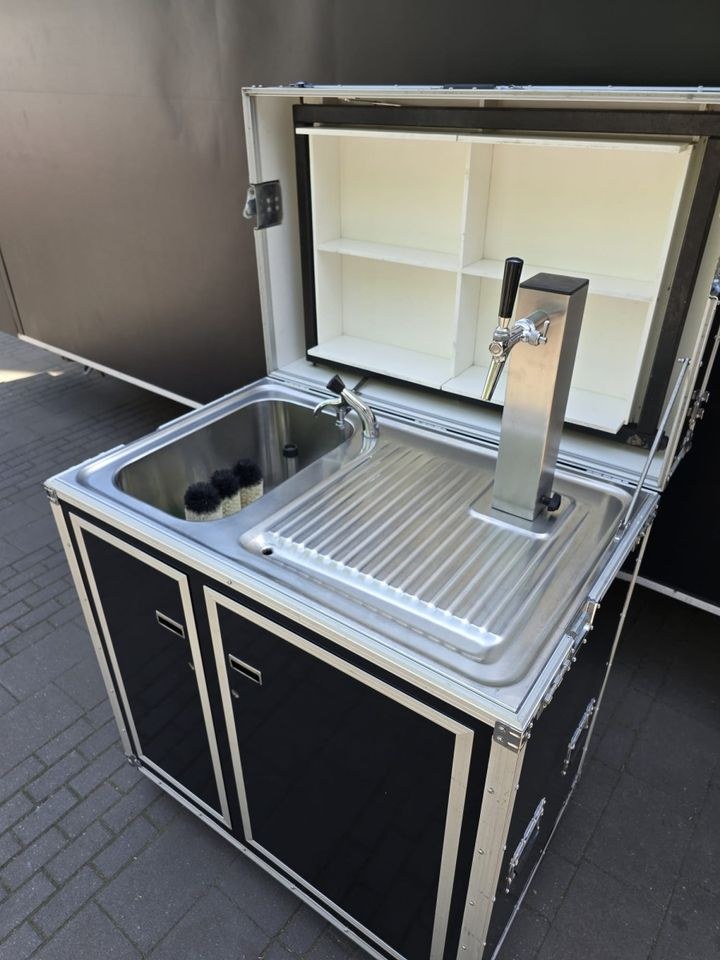 Mobile Theke Spülbecken Zapfanlage mieten bei MG Event & Gastroservice