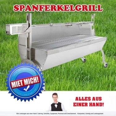 Spanferkelgrill mieten bei MG Event & Gastroservice – für viele Gäste