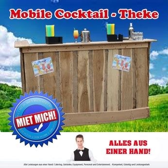 Mobile Cocktailtheke mieten in Bielefeld – für Fest & Ausschank