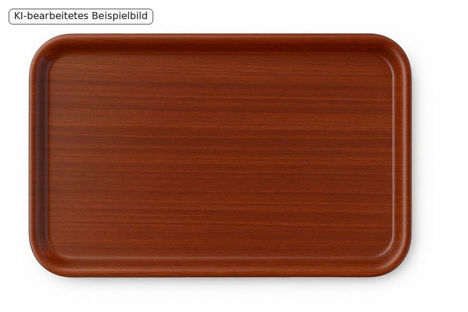 Tabletts Edelstahl Pressholz GN Serviertabletts mieten in Bielefeld – 4