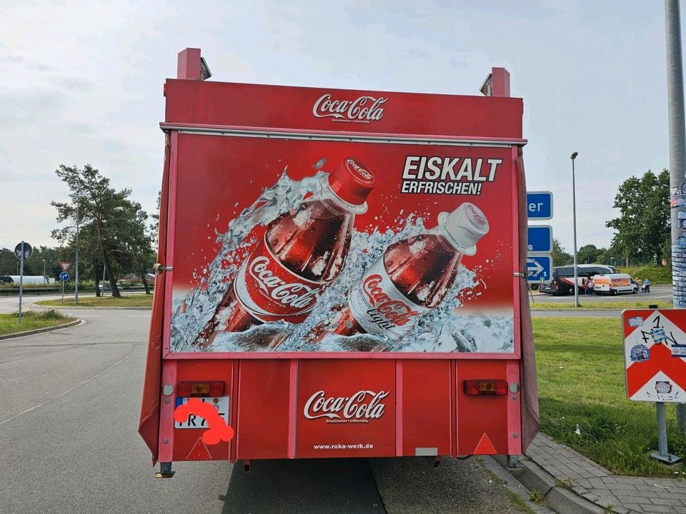 Roka XXL Coca Cola Bierwagen Ausschankwagen mieten in Groß-Gerau – 3