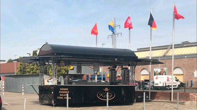 XXL Döner Dönerwagen Gyros wagen Imbisswagen mieten in Groß-Gerau