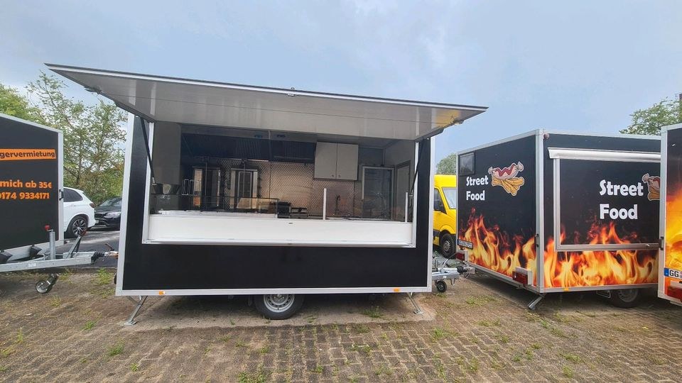 Imbissanhänger Imbisswagen Food Truck Trailer mieten in Groß-Gerau – 3