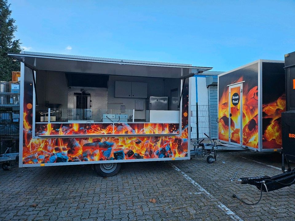 Döner anhänger wagen Foodtruck Imbisswagen mieten in Groß-Gerau – 2