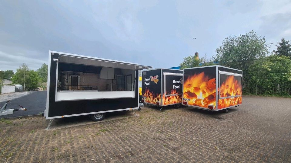 Imbissanhänger Imbisswagen Food Truck Trailer mieten in Groß-Gerau