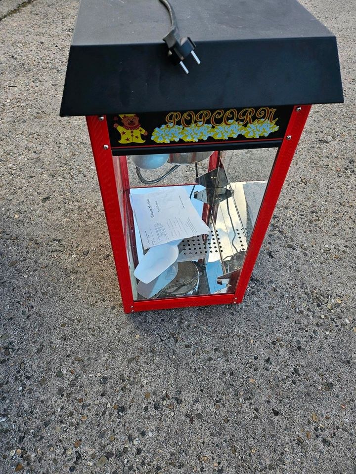 Popcornmaschine Popcorn Maschine Jahrmarkt mieten in Groß-Gerau – 2