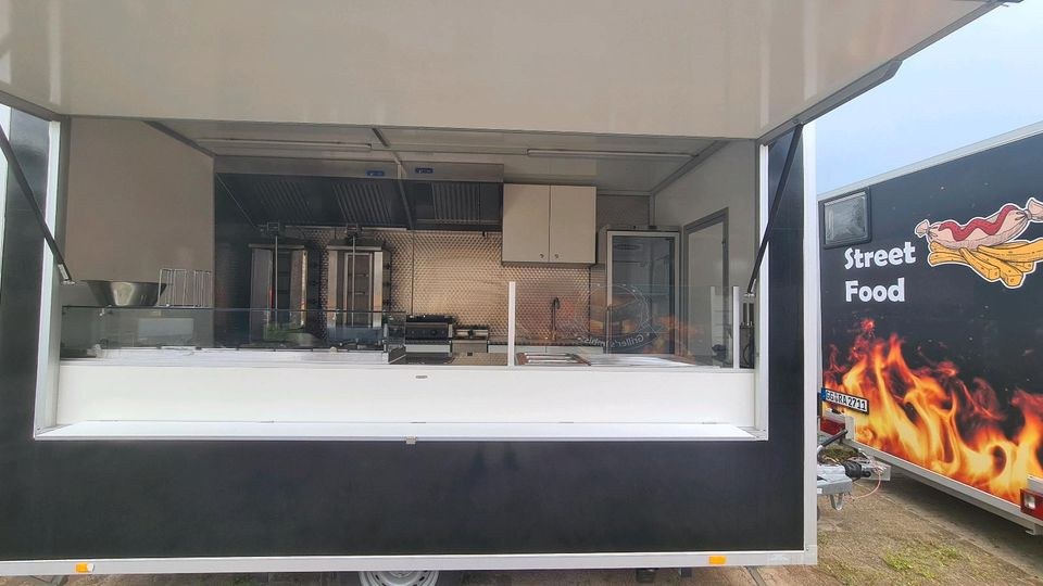 Imbissanhänger Imbisswagen Food Truck Trailer mieten in Groß-Gerau – 2