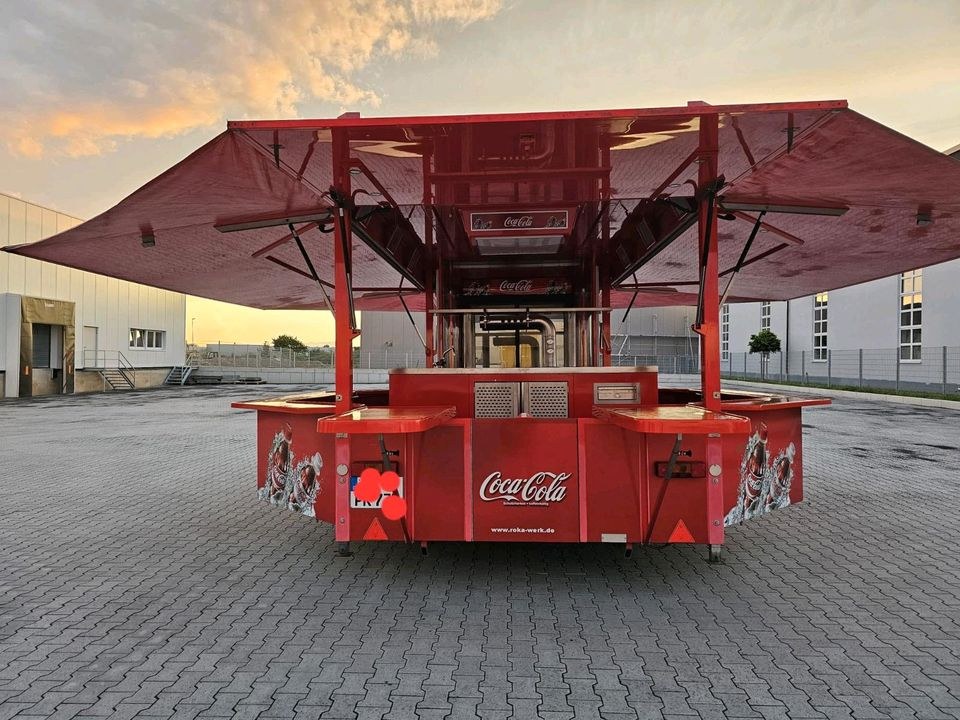 Roka XXL Coca Cola Bierwagen Ausschankwagen mieten in Groß-Gerau – 2