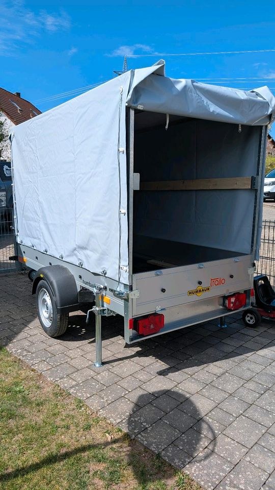 Planenanhänger 750kg 24 7 mieten bei ISN