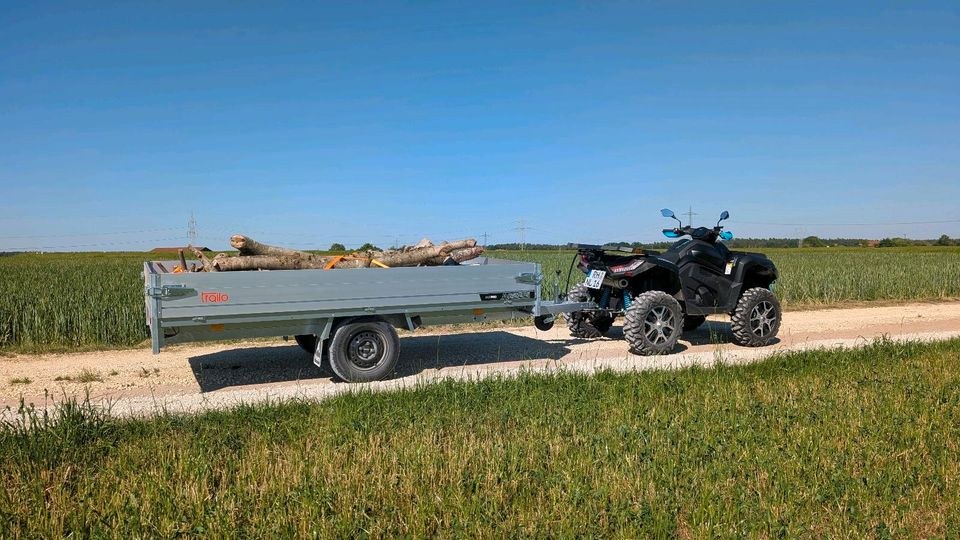 Hochlader Quad Anhänger 750kg 24 7 mieten bei ISN