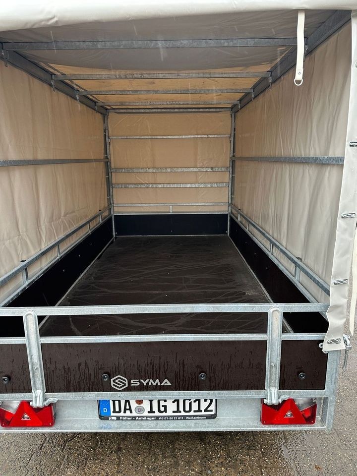 Anhänger Klasse B 750 Kilo mieten in Pfungstadt – für Umzug & Baumarkt – 3