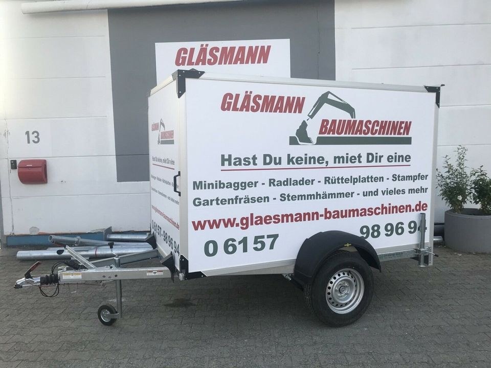 Anhänger Mietanhänger Kofferanhänger mieten in Pfungstadt