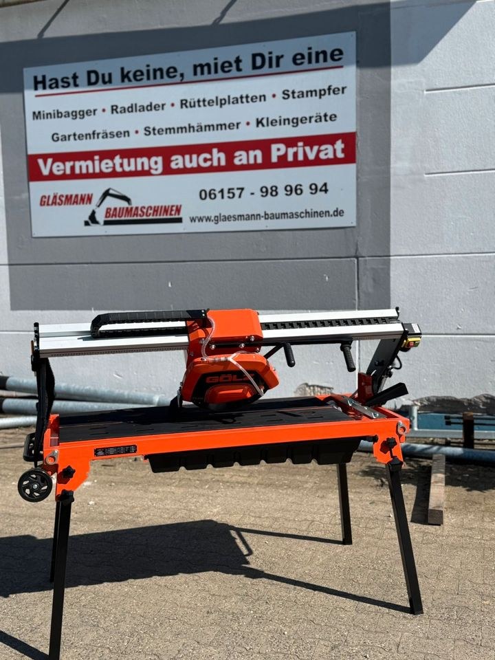Fliesenschneidtisch groß mieten in Pfungstadt – für Pflaster & Fliesen