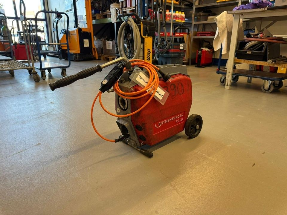 Rohrreinigungsmaschinen Rothenberger R750 mieten bei inha