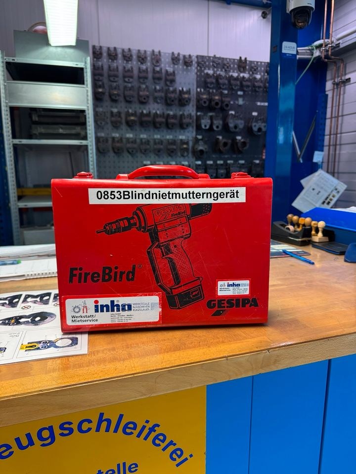 Gesipa Akku Blindnietmutterngerät mieten bei inha – Party-Sound – 3