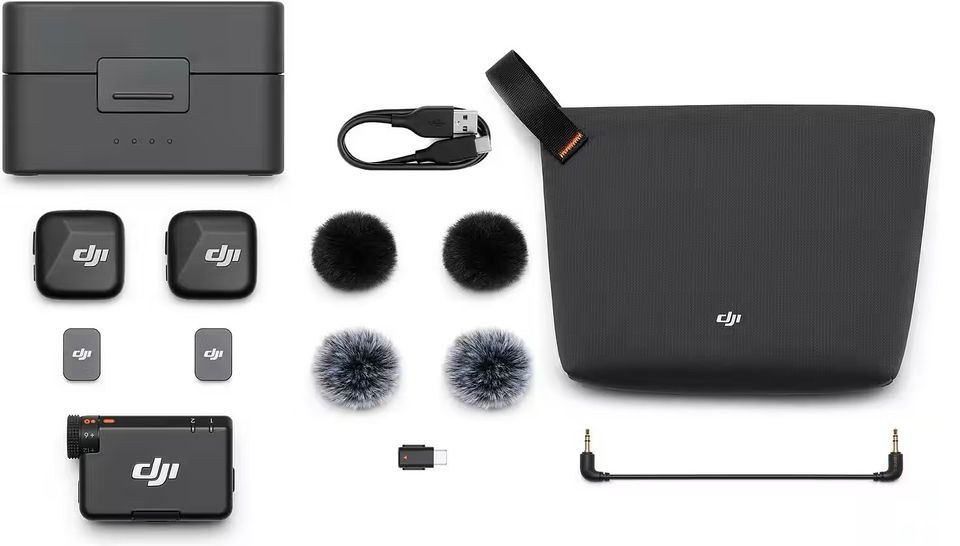 N] DJI Mic Mini Combo Set drahtloses Mikrofon mieten – 3