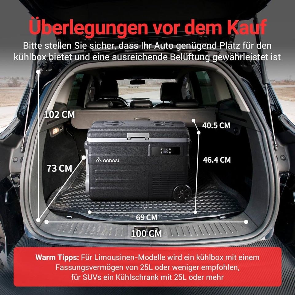 Kompressor Kühlbox 45l 12 24V230V mieten in Issum – 3