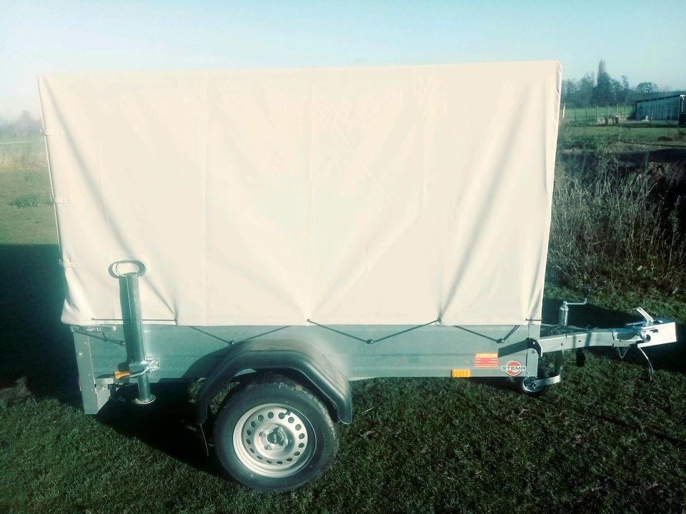 Anhänger 750kg Plane mieten in Issum – für Umzug, Garten & Transport