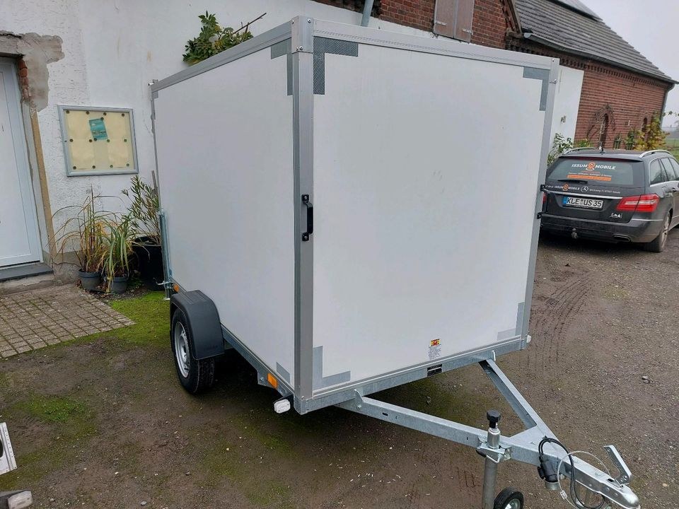 Anhänger Koffer 750kg 2,50m innen 1 Monat mieten in Issum