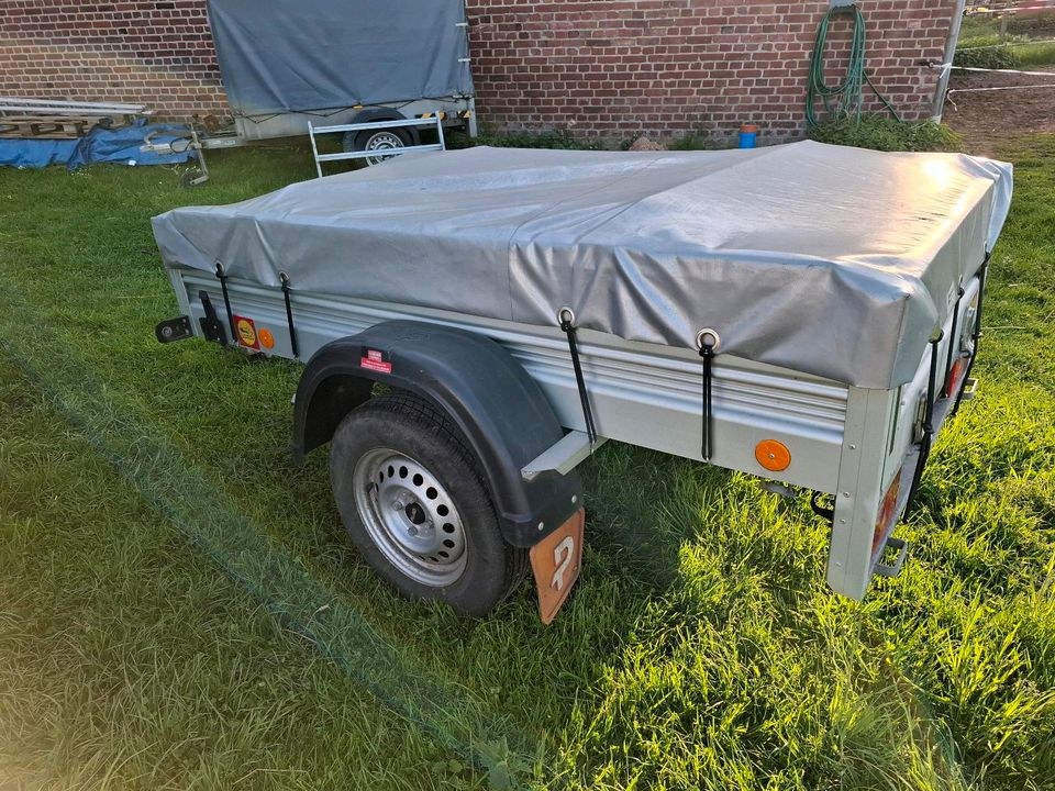 Anhänger Camping 750kg 1 Monat mieten in Issum – für Umzug & Baumarkt