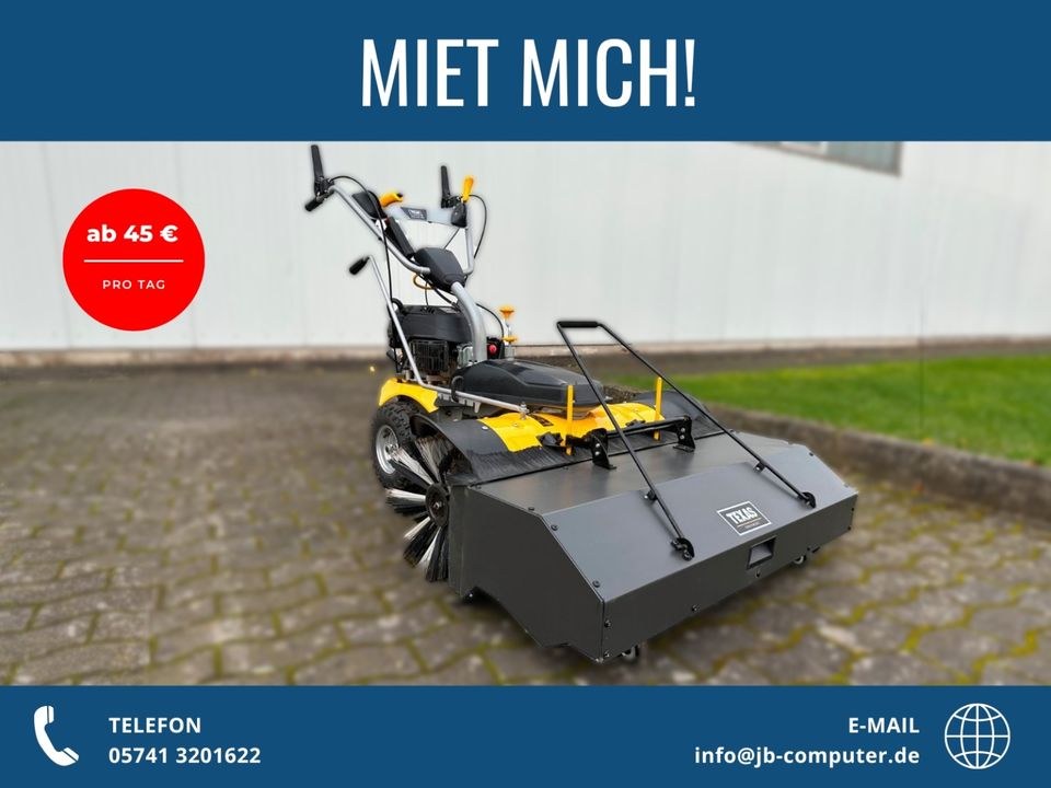 Kehrmaschine Motorbesen Kehrbesen Benzin 100cm mieten bei JB Vertrieb