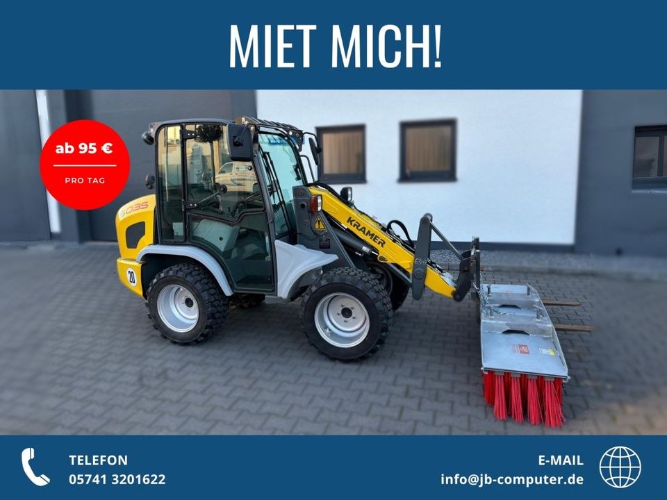 Radlader Hoflader Kompaktlader Kramer 5035 mieten bei JB Vertrieb