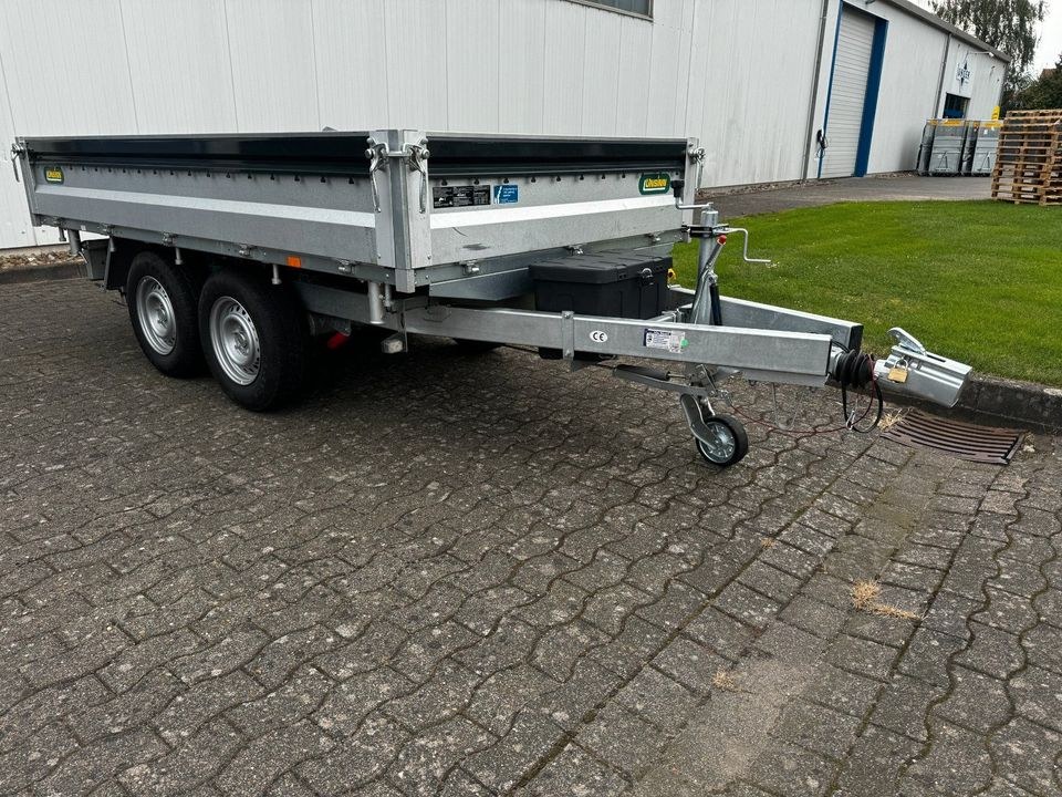 Dreiseitenkipper Kipper PKW Anhänger 3,5t mieten bei JB Vertrieb – 3
