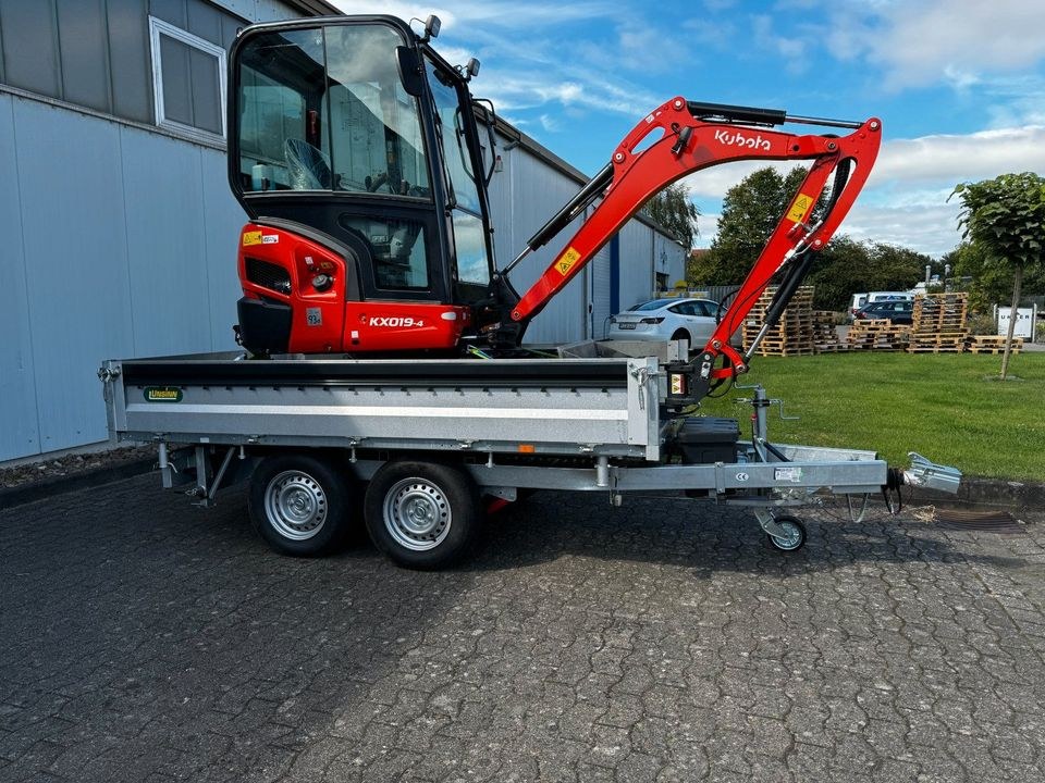 Dreiseitenkipper Kipper PKW Anhänger 3,5t mieten bei JB Vertrieb – 4