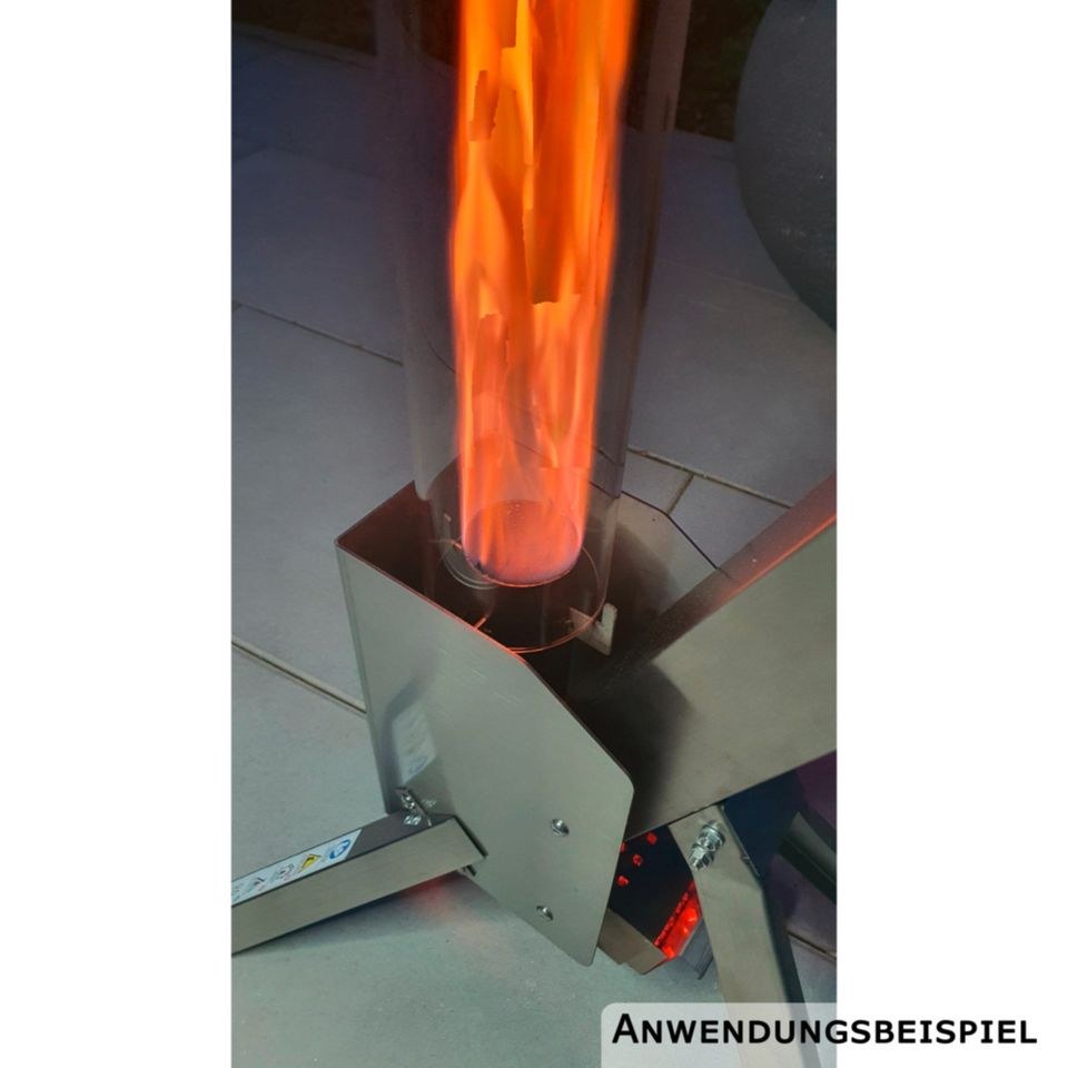 Hochwertiges Feuerrohr stilvolle Atmosphäre mieten bei Jo-Ro – 4