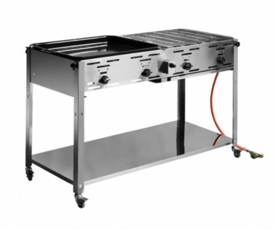 sie eine XXL Profi Gasgrill Bräter Grillpfanne mieten bei Jo-Ro – 2