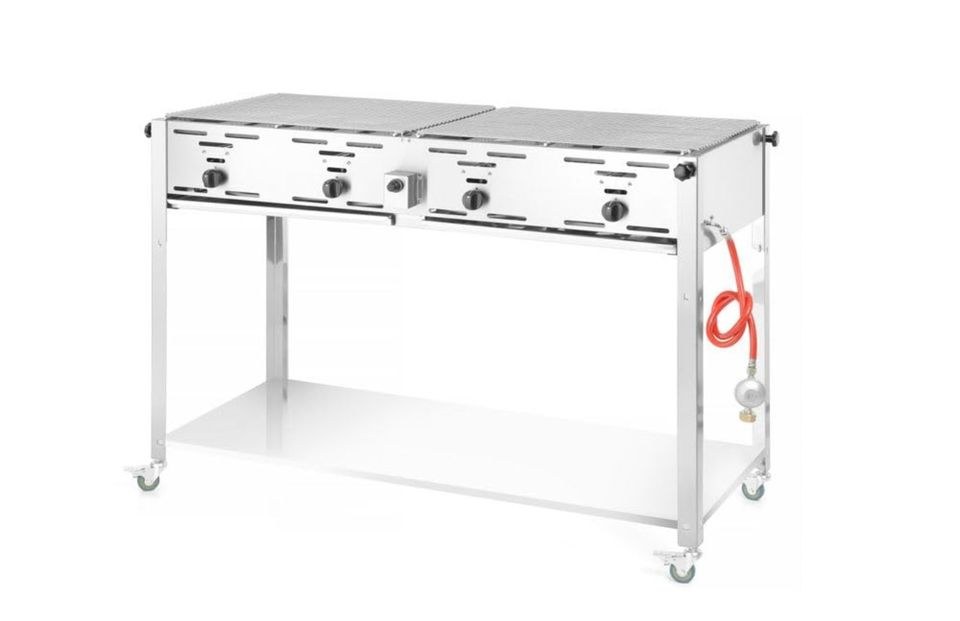 sie eine XXL Profi Gasgrill Bräter Grillpfanne mieten bei Jo-Ro – 4