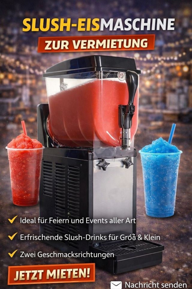 Slusheis Maschine mieten bei Jo-Ro – eiskalt für Ihr Fest – 2