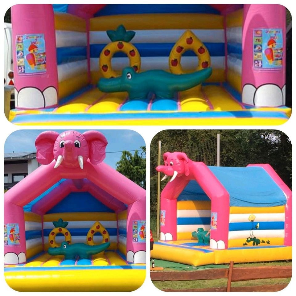 HÜPFBURG EINHORN PRINZESSIN SCHAUMPARTY mieten in Schmelz – 4