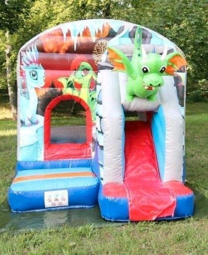 Hüpfburg S Alien,Drache,Dino Einhorn,Pferd mieten in Schmelz