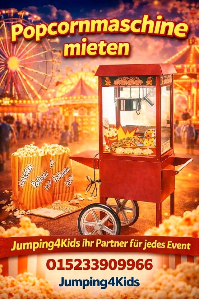 Slusheis Softeis Popcorn Zuckerwatte Maschine mieten in Schmelz – 2