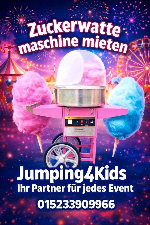 Slusheis Softeis Popcorn Zuckerwatte Maschine mieten in Schmelz – 3