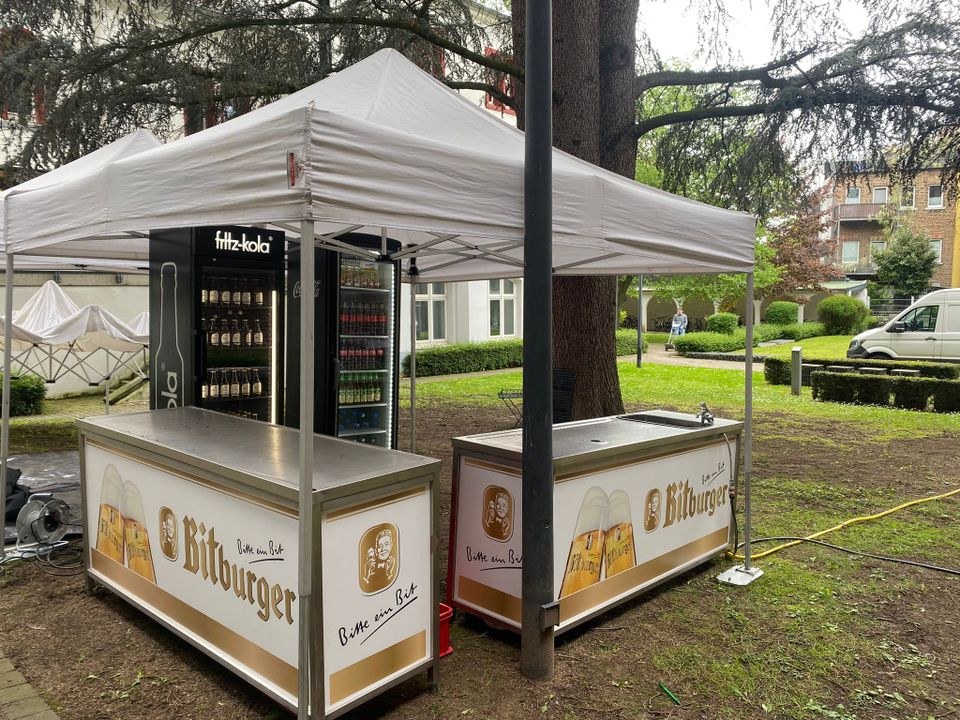 Spültheke Spültresen Spültisch mieten in Stolberg (Rhld) – mobile Bar – 2