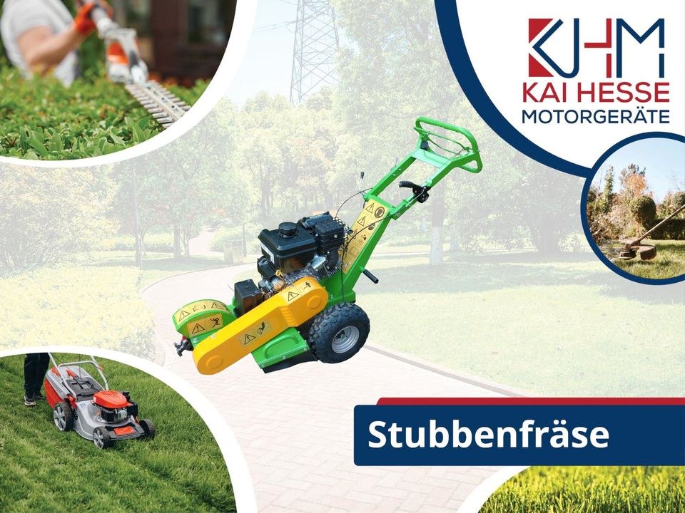Baumstumpffräse Stubbenfräse Wurzelfräse mieten bei Motorgeräte