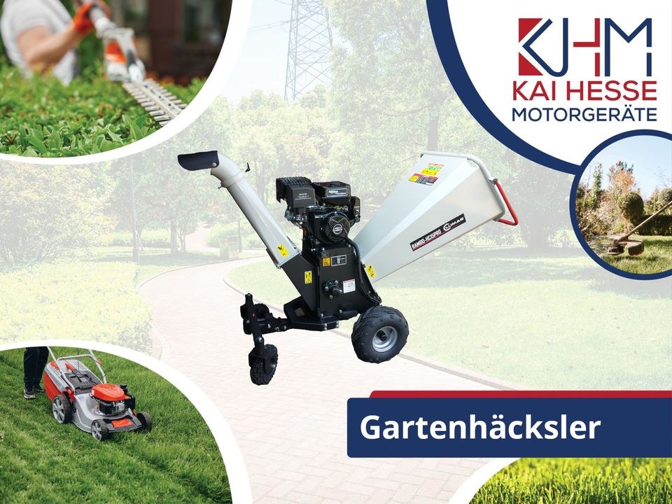Gartenhäcksler Hacker Schredder mieten bei Motorgeräte
