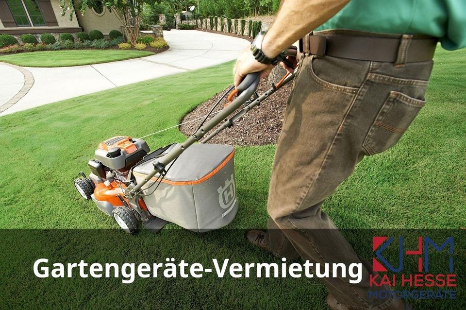 Gartengeräte mieten bei Motorgeräte – Profi-Werkzeug auf Zeit